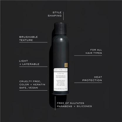 Kristin Ess Ultra Fine Workable Hairspray