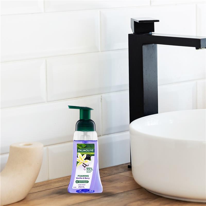 Palmolive Naturals Foaming Hand Wash Vanilla & Berry 250ml
