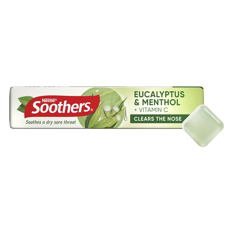 Soothers Eucalyptus/Menthol Lozenges 10