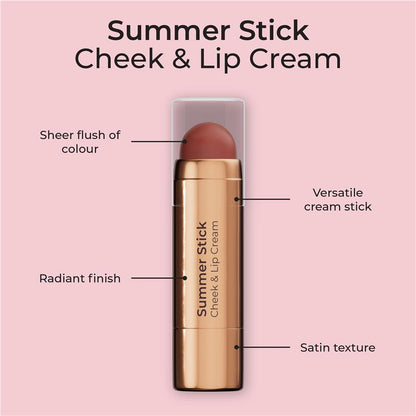 MCoBeauty Summer Stick Cheek & Lip Cream Mykonos