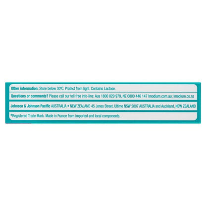 Imodium Diarrhoea Capsules 8 Pack