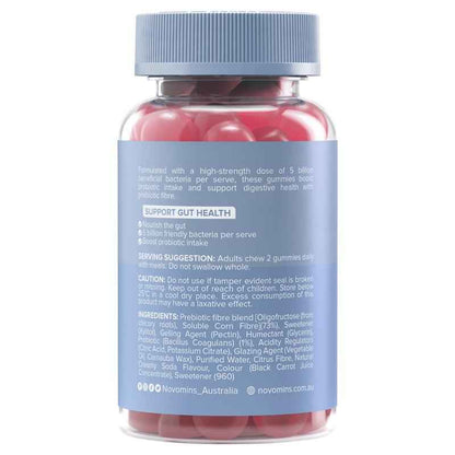 Novomins Probiotic 60 Gummies