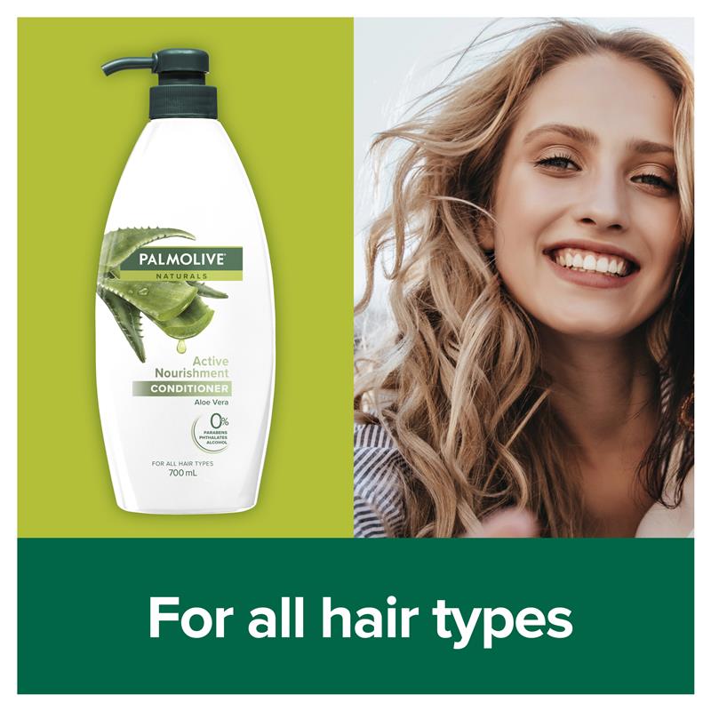 Palmolive Naturals Active Nourishment Normal Hair Conditioner Aloe Vera & Fruit Vitamins 700mL - GimmeNow