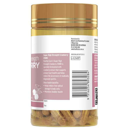 Healthy Care Super Cranberry 25000 90 Capsules