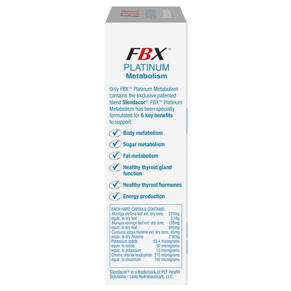 FBX Platinum Metabolism 30 Capsules