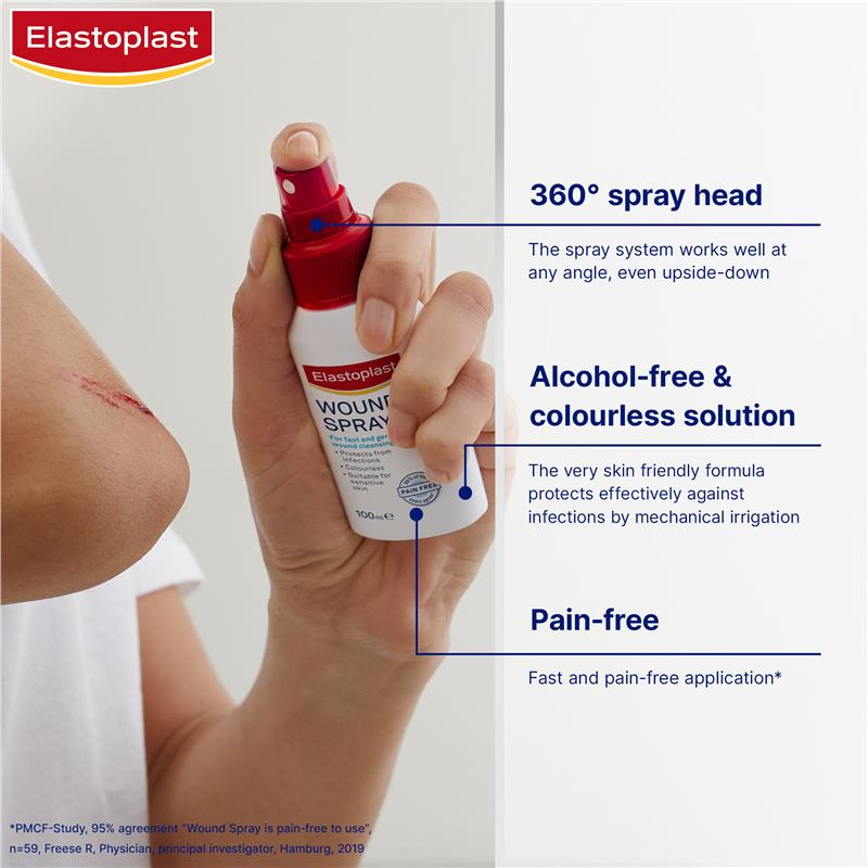 Elastoplast 48389 Wound Spray 100ml - GimmeNow