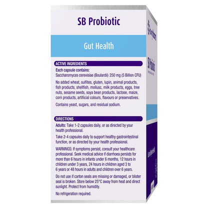 Henry Blooms Probiotic Gut Health 60 Vegetarian Capsules