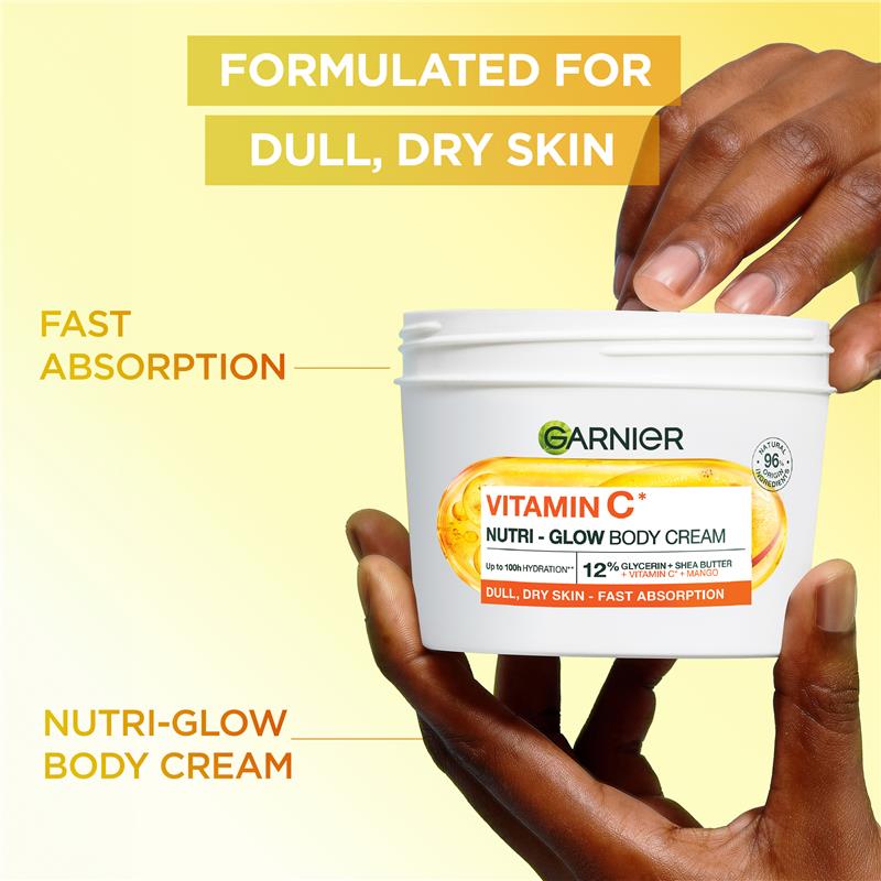 Garnier Body Vitamin C Nutri-Glow Body Cream 380ml
