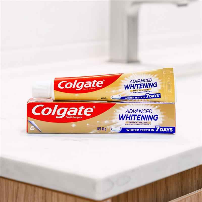 Colgate Toothpaste Whitening + Tartar 40g