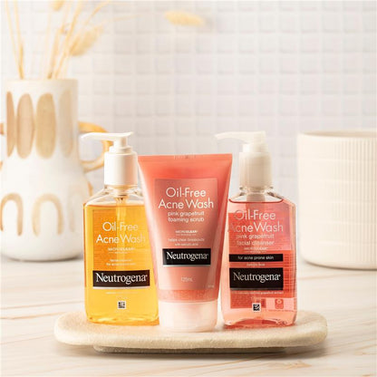 Neutrogena Oil Free Acne Wash Face Cleanser 175mL