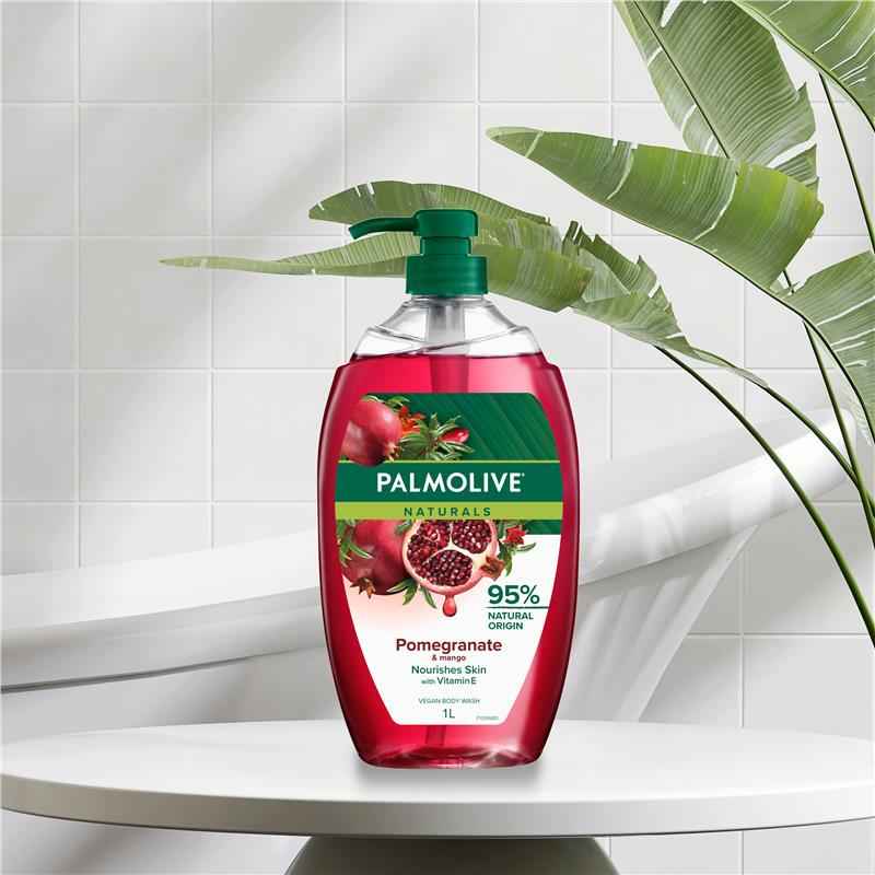 Palmolive Naturals Body Wash Pomegranate & Mango 1L