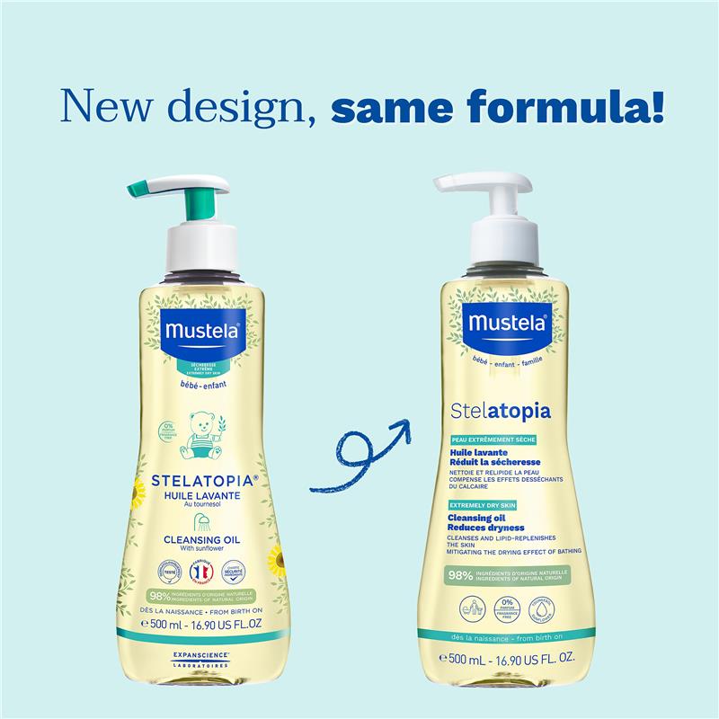 Mustela Stelatopia Cleansing Oil 500ml