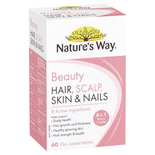 Nature's Way Beauty Hair Scalp Skin & Nails 60 Tablets - GimmeNow