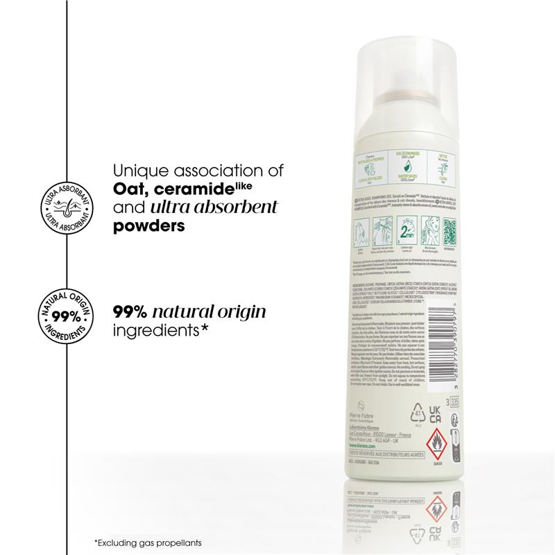 Klorane Dry Shampoo With Oat & Ceramide 250ml