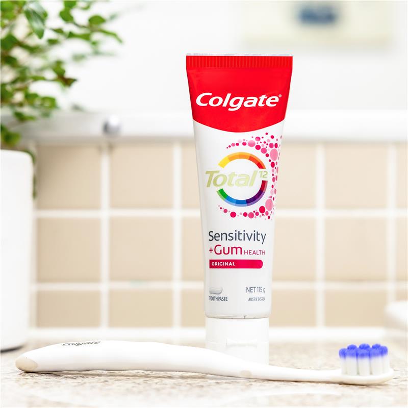 Colgate Toothpaste Total Sensitivity & Gum Original 115g