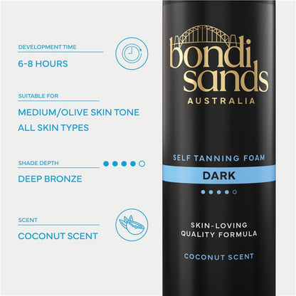 Bondi Sands Tanning Foam Dark 200ml