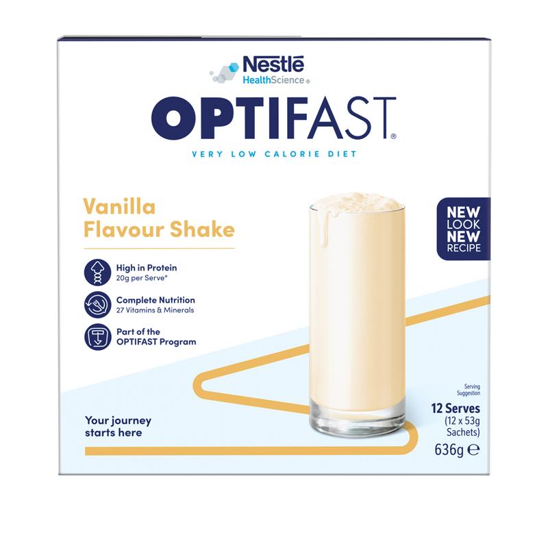 Optifast VLCD Shake Vanilla 12 x 53g