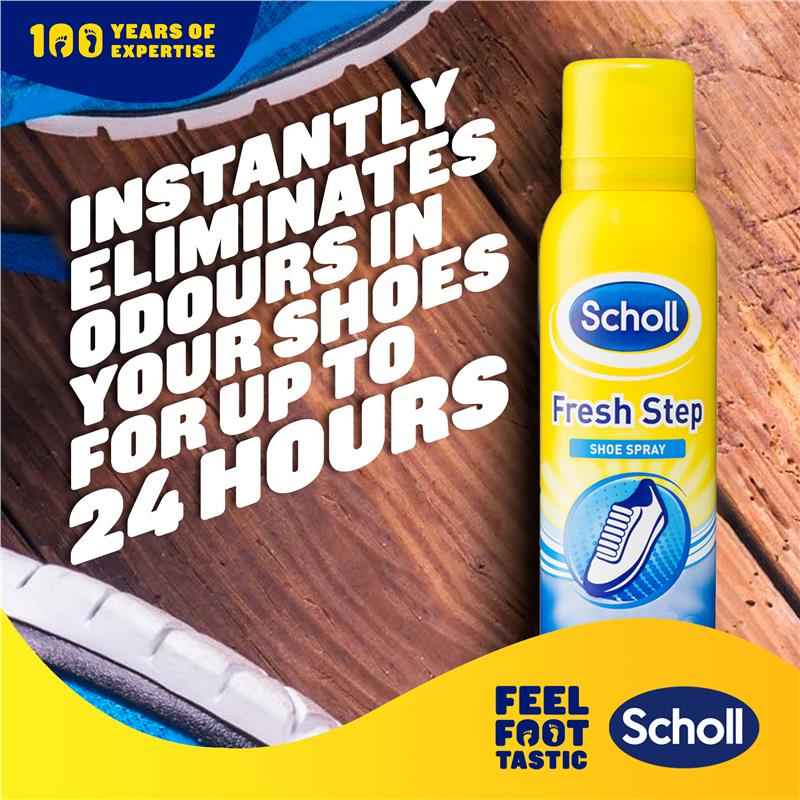 Scholl Fresh Step Shoe Spray 24 Hour 100g