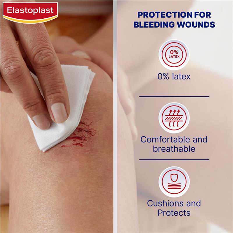Elastoplast Soft Gauze Sterile 7.5cm x 7.5cm 10 Pack - GimmeNow