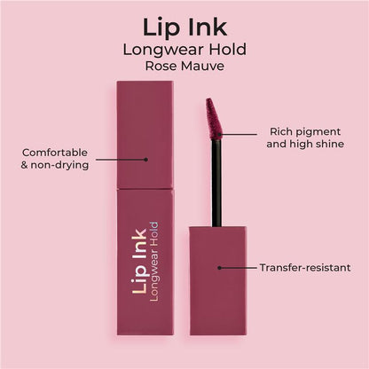 MCoBeauty Lip Ink Longwear Hold Rose Mauve