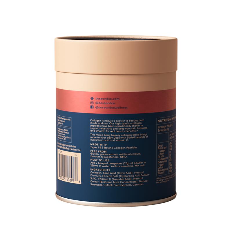 Dose & Co Beauty Collagen Mixed Berry 200g