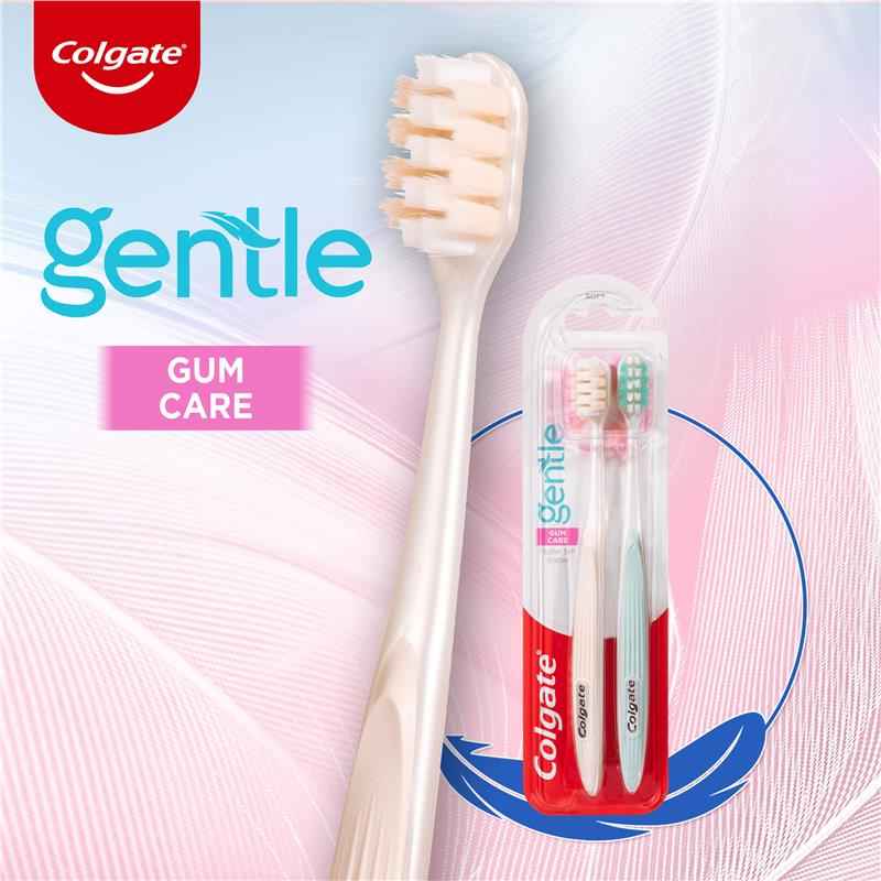 Colgate Toothbrush Gentle Gum Care 2 Pack