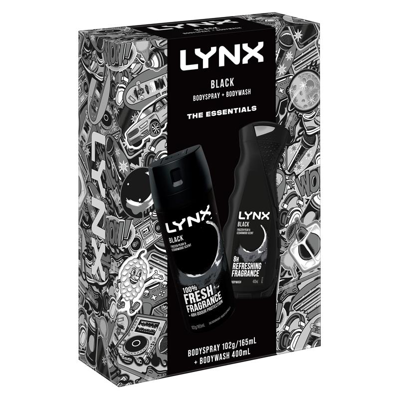 Lynx Duo Black Gift Set