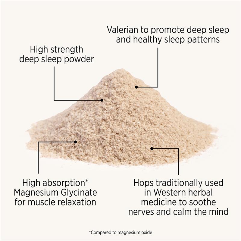 Nutra-Life Deep Sleep + Magnesium Glycinate Powder 285g