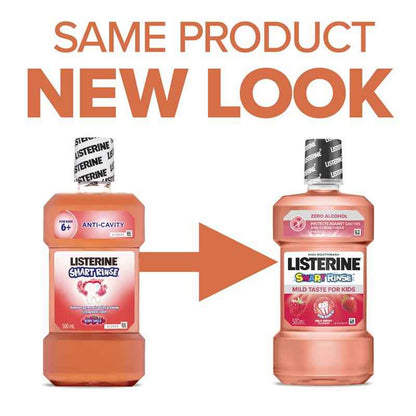 Listerine Smart Rinse Berry Shield 500ml