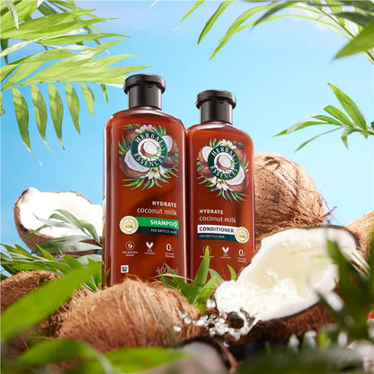Herbal Essences Bio Renew Hydrate Coconut Milk Shampoo 400ml