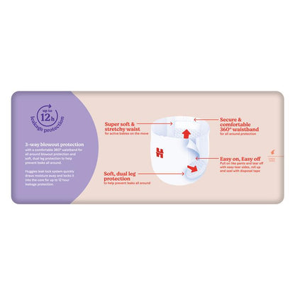 Huggies Essentials Nappy Pants Size 6 (15+kg) 24 Pack