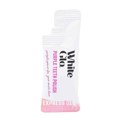 White Glo Purple Teeth Polish Express Glo