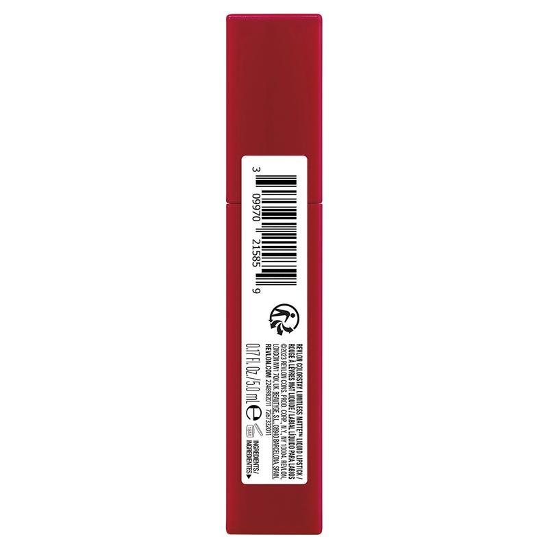 Revlon Colorstay Limitless Matte Lipstick Fire Off