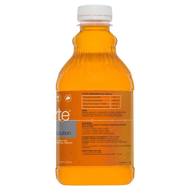 Hydralyte Liquid Orange 1Litre
