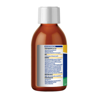 Cod Liver Oil 200ml Gold Cross