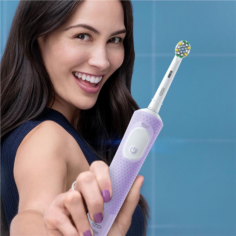 Oral-B Electric Toothbrush Vitality Pro Deep Clean with Travel Case - Lilac
