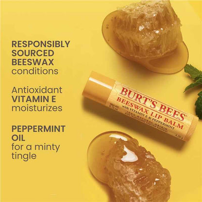Burts Bees Lip Balm Beeswax 4.25g