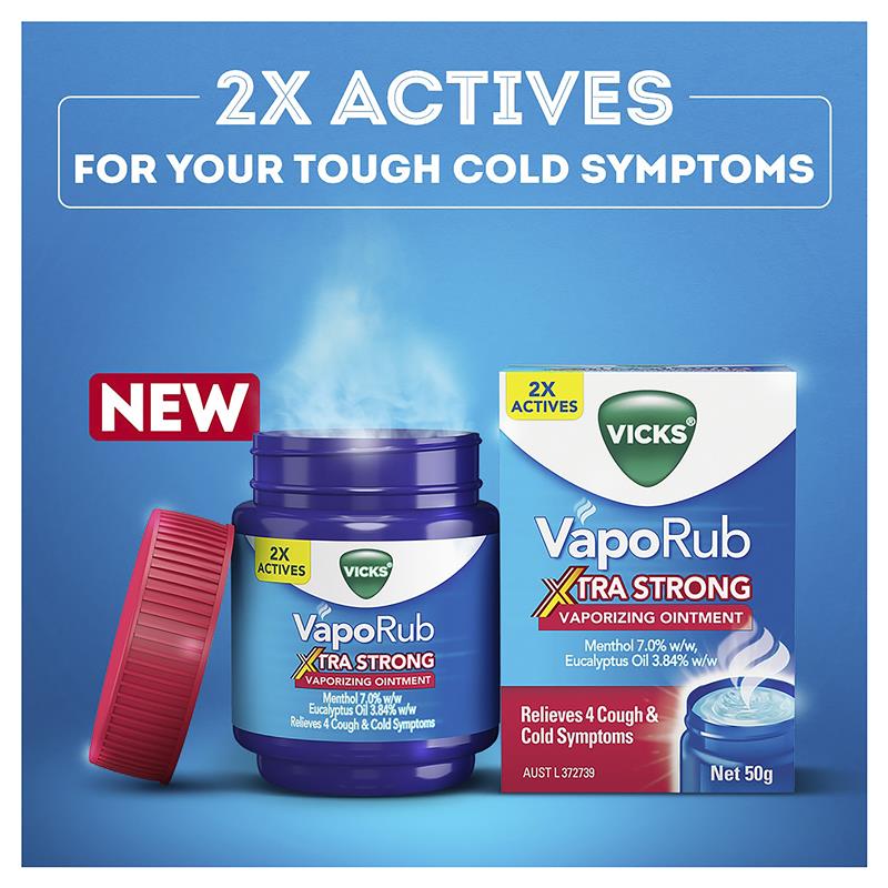Vicks Vaporub Xtra Strong 100g