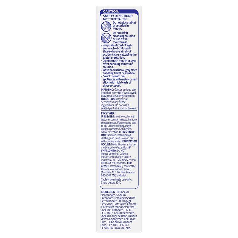 Polident Retainer and Mouthguard Cleanser 36 Tablets