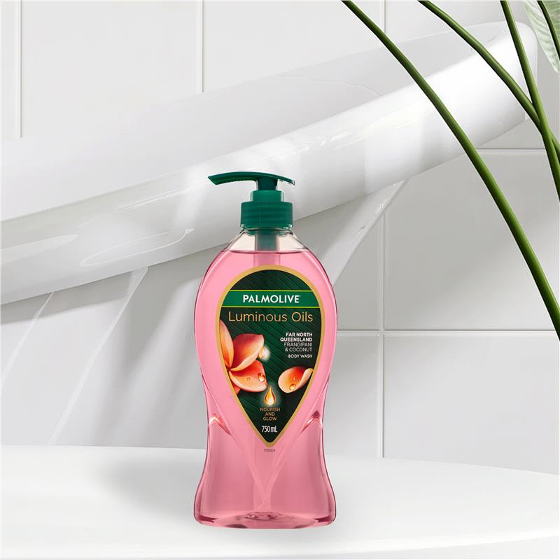 Palmolive Luminous Oils Body Wash Frangipani & Coconut 750ml