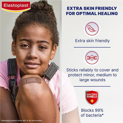 Elastoplast Sensitive Skin Tone Plasters 20 Dark