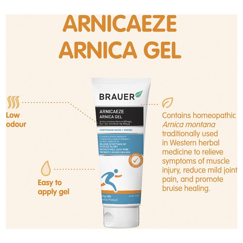 Brauer Arnicaeze Gel 100g