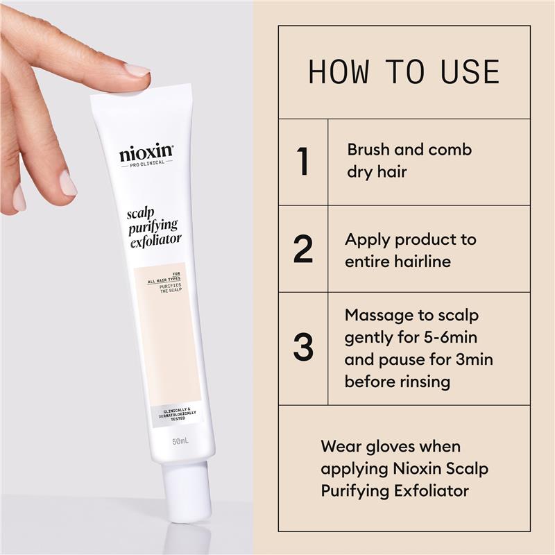 Nioxin Scalp Purifying Exfoliator 50ml