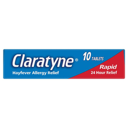 Claratyne Allergy & Hayfever Relief Antihistamine 10 Tablets