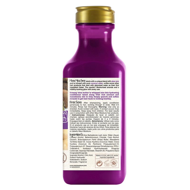 Maui Moisture Heal & Hydrate + Shea Butter Conditioner For Dry & Damaged Hair 385mL