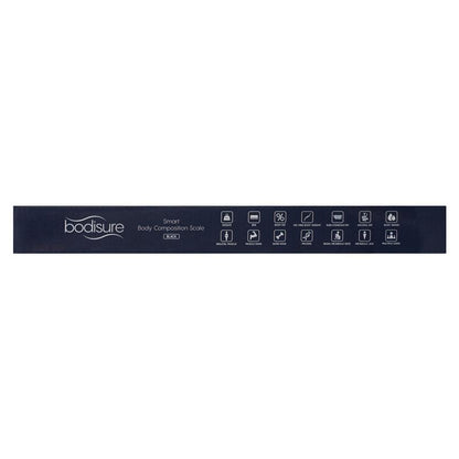 BodiSure Smart Body Bluetooth Composition Scale Black