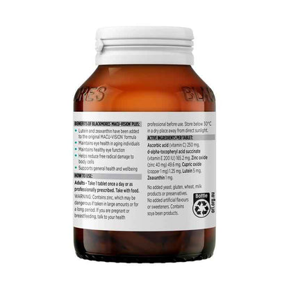 Blackmores Macu Vision Plus 120 Tablets