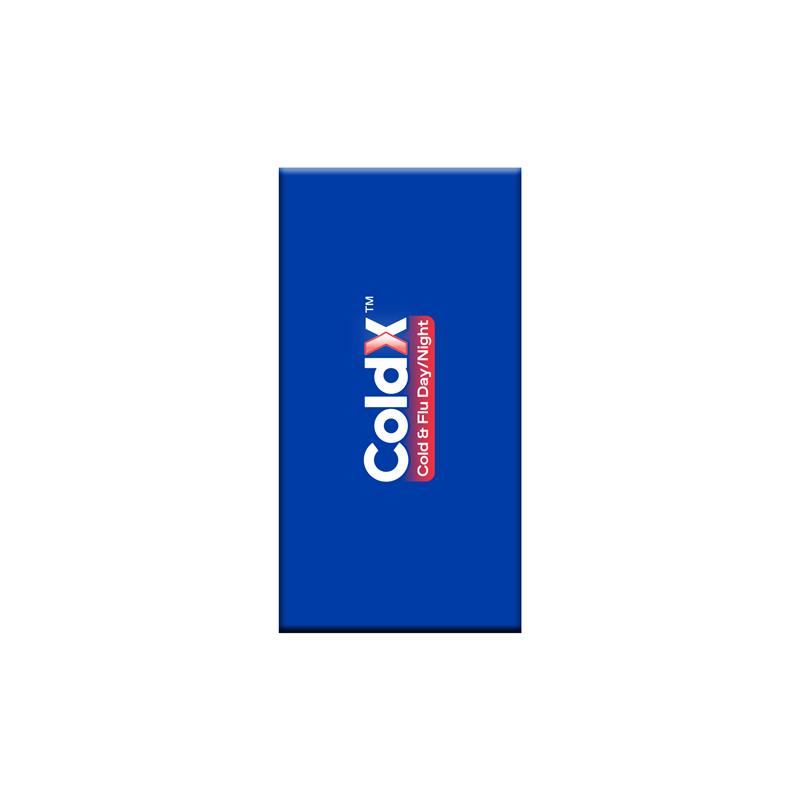 ColdX Cold & Flu Tablets Day & Night 48 Tablets