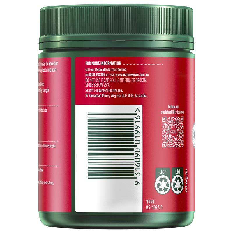 Nature's Own Glucosamine Sulfate With Chondroitin 320 Tablets
