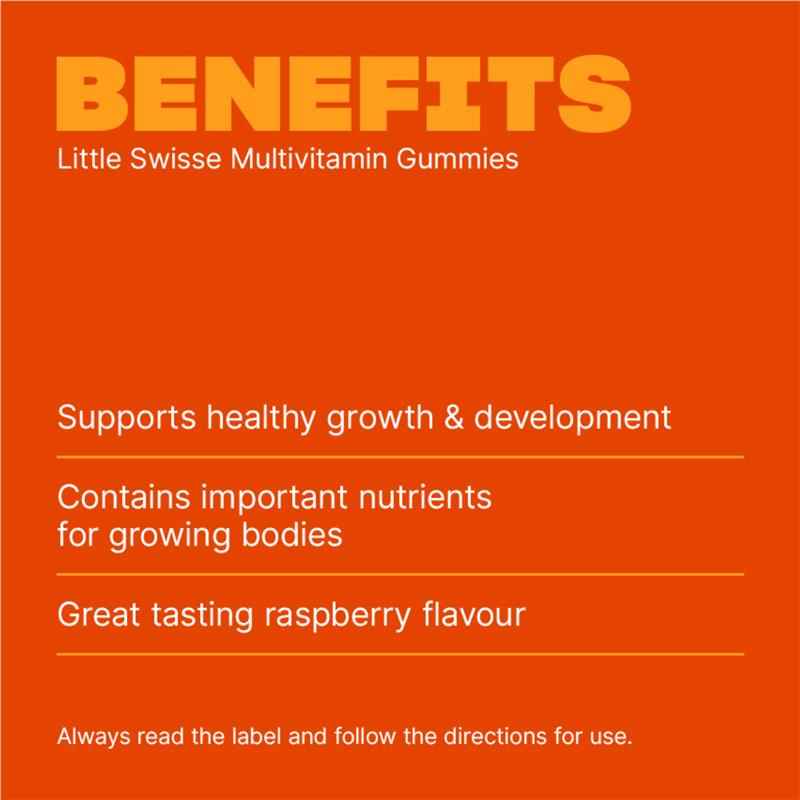 Little Swisse Multivitamin Gummies 100 Pack